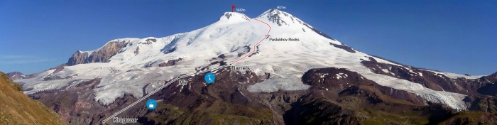 Elbrus South way